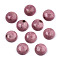 Natural Rhodochrosite Cabochons, Half Round/Dome, 8x3~4mm