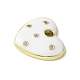 Латунные микро проложить кубического циркония подвески KK-P290-05G-01-2