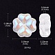 Прозрачные стеклянные бусины GLAA-YW0003-07-5