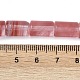 Вишневого кварца стеклянные бусы пряди G-Q159-A06-01-5