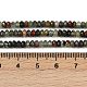 Природные африканские гелиотроп бисер пряди G-S388-A02-3x4mm-5