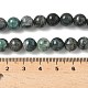 Пряди натуральных диоптазных бусин G-D302-02-8mm-5