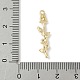 Латунные микро проложить кубического циркония подвески KK-M326-13C-G-3