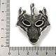 Подвески из хирургической нержавеющей стали 316 с микропаве из кубического циркония STAS-Z073-119AS-3