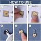 Подвески из нержавеющей стали 304 DIY-UN0002-54-5