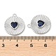 Реальные плакированные латунные подвески KK-F862-02P-03-3
