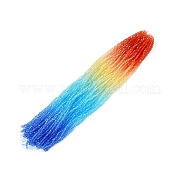 Градиентные цветные стеклянные бусины DGLA-A039-T2mm-A012