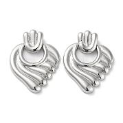 Латунные подвески KK-K353-05P