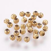 Spacer бисер латунные KK-G312-01G-3mm-G