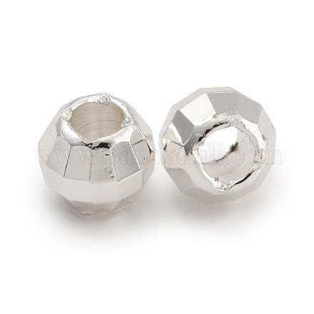 Круглые латунные бусины с покрытием из стойки FIND-M036-01C-S-1