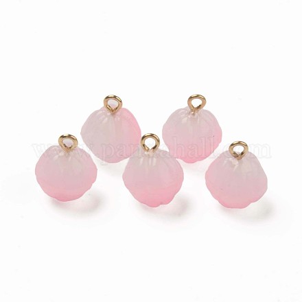 Двухцветные стеклянные подвески GLAA-Q092-05C-1