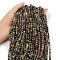 Natural Green Rutilated Quartz Beads Strands, Faceted Round, 6mm, Hole: 0.8mm, about 68pcs/strand, 14.72''(37.4cm)