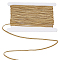 20M Polyester Cords, Goldenrod, 4mm