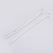 Tarnish Resistant 304 Stainless Steel Flat Head Pins, Stainless Steel Color, 50x0.7mm, Head: 1.5mm