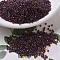 MIYUKI Delica Beads, Cylinder, Japanese Seed Beads, 11/0, Transparent Inside Colours Rainbow, (DB0061) Purple Lined Light Topaz Luster, 1.3x1.6mm, Hole: 0.8mm, about 100000pcs/500g