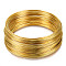 Carbon Steel Memory Wire, for Collar Necklace Making, Necklace Wire, Golden, 11.5cm, 22 Gauge(0.6mm), about 900 circles/1000g