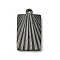 Ion Plating(IP) 304 Stainless Steel Pendants, Rectangle Charm, Black, 21x11.5x1.9mm, Hole: 1.8mm