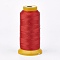 Polyester Thread, for Custom Woven Jewelry Making, Red, 0.5mm, about 480m/roll