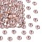 Preciosa® MAXIMA Crystal No Hotfix Flatback Stones, Czech Crystal, Dura Foiling, Round(438 11 615 Chaton Rose), 70530 Vintage Rose, SS16(3.8~4mm)
