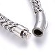 Цепные браслеты из нержавеющей стали 304 BJEW-L631-42P-3