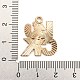 Подвески из сплава с эмалью ко дню святого патрика ENAM-G222-01C-02-3