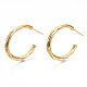 Серьги-кольца из латуни KK-S356-356-NF-2