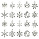 60шт 10 стиля подвески из сплава в тибетском стиле FIND-FS0002-21-1