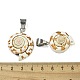 Кулоны из натуральной оболочки глаза шива BSHE-G039-05-3
