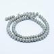 Стеклянные бусы граненые рондель GLAA-I033-4mm-M-3