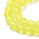 Прозрачные стеклянные бусины GLAA-S031-6mm-30-2