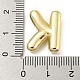 Латунные микропаве прозрачные подвески с фианитом KK-E093-04G-K-3