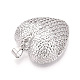 Латунные микропаве прозрачные подвески с фианитом KK-N268-52P-2