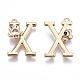 Латунные подвески KK-Q768-001G-X-2