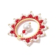 Подвески-солнца из стеклянных бусин PALLOY-MZ00857-02-4